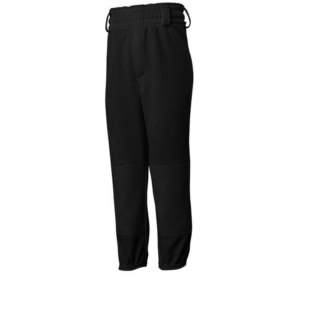 Panske Tepláky Mizuno MVP Pull Up Game Baseball Čierne Vypredaj TSXC59426